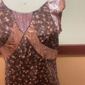 J.jill floral velvet dress